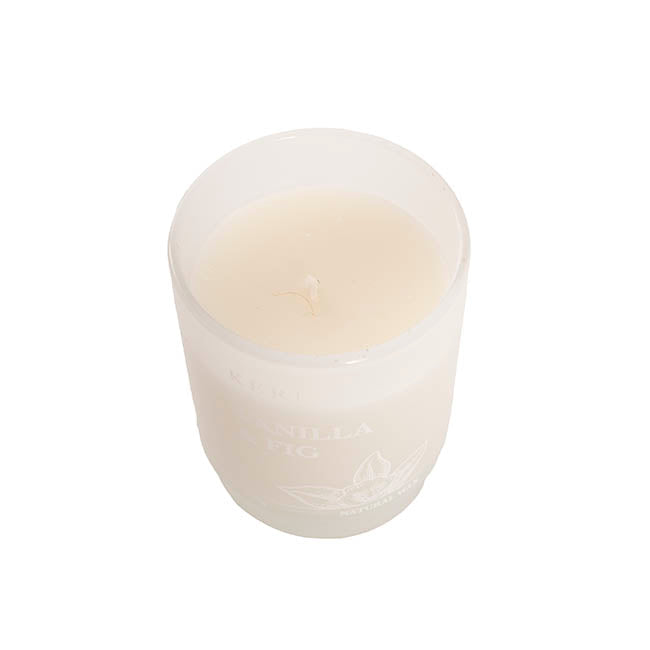 Scented Candle Verde Jar Vanilla & Fig (8x10.5cmH) 230g