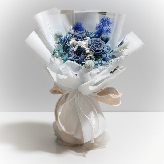 Window Box Bouquet Blue